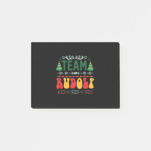 Julafton Gift Team Rudolf Post-it Block