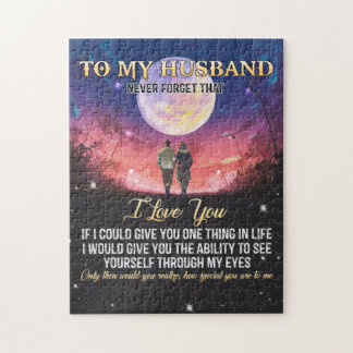 Julafton Gift | Till min Make I Kärlek You Pussel