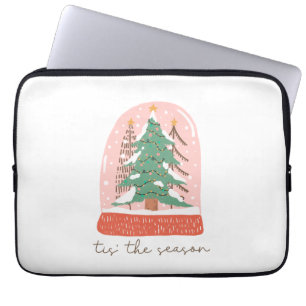 Julafton Gift Träd Tis Season Laptop Fodral