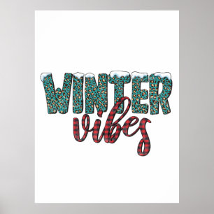 Julafton Gift Winter Vibes Poster