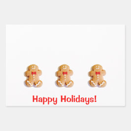 Julafton Gingersnap Wrapping Pappra plattan Lakan 