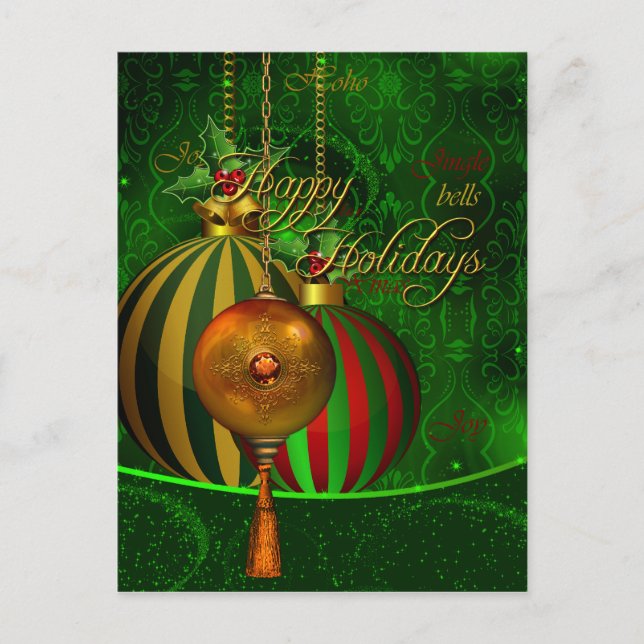 Julafton God jul Glad helg (Framsida)