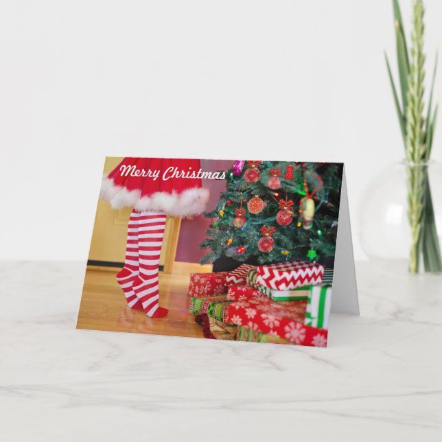 JULAFTON GOD JUL KORT (Framsida)