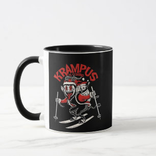 Julafton Gruss Vom Krampus jul Djävulen Mugg