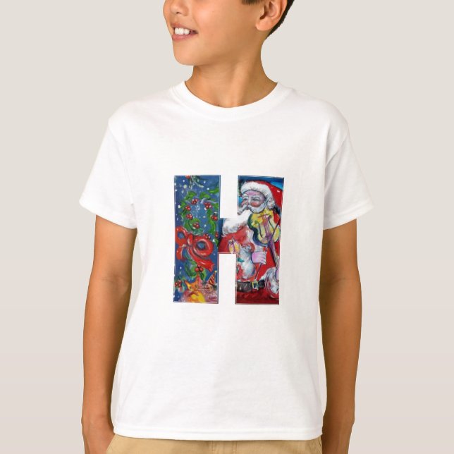JULAFTON H BREV /JULTOMTEN MED VIOLIN MONOGRAM T SHIRT (Framsida)