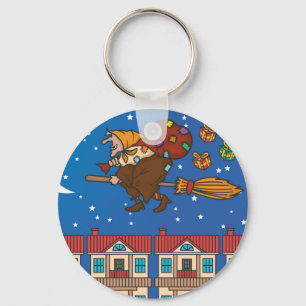 julafton häxBefana Nyckelring
