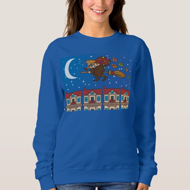 julafton häxBefana Tröja (Framsida)