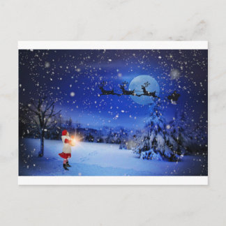 Julafton Helg Vykort