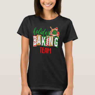 Julafton Helgdag Baking Team juldräkt Kids T Shirt