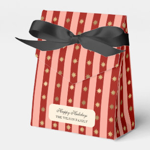 Julafton Helgdag Stripe Noel Julaftonrensning Presentaskar