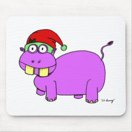 Julafton Hippo Mousepad Musmatta