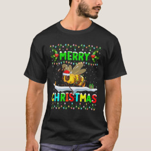 Julafton Humla Lighting Santa God jul Bum T Shirt