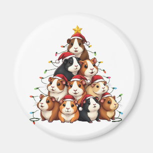 Julafton i Guinea Gris Julgran God jul Magnet