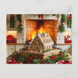 Julafton Inbjudan Vykort