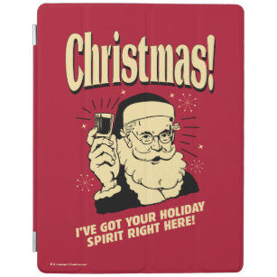 Julafton: I've fick din helgdagande rätt här iPad Skydd