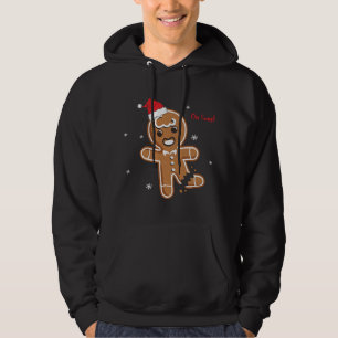 Julafton jul Oh Snap Gingertea Cookie Hoodie