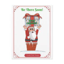 Julafton Jultomten julillustration