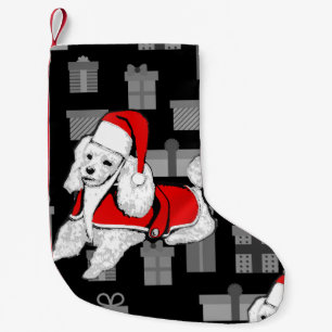 julafton jultomten pudel liten julstrumpa