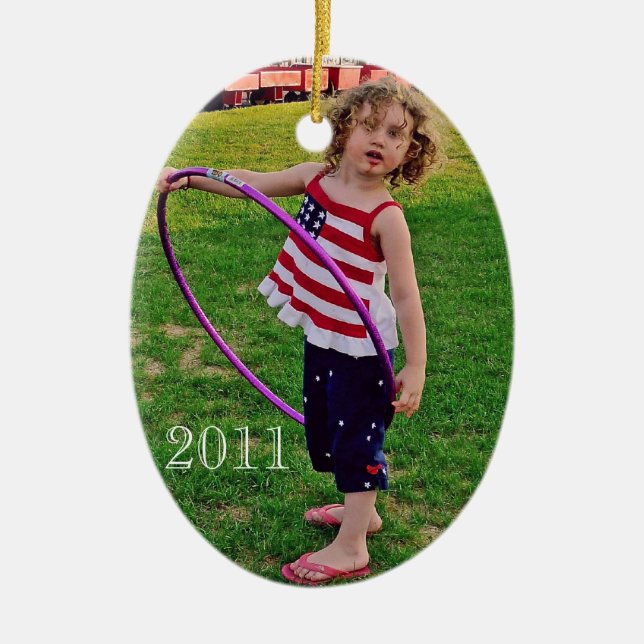 Julafton Kendall 2011 Julgransprydnad Keramik (Framsidan)