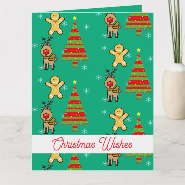 julafton kort (Framsida)