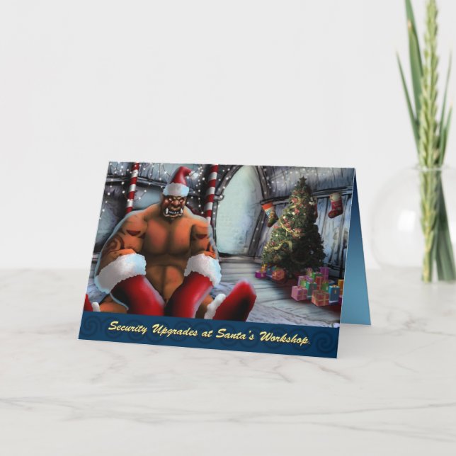 Julafton-kort Helgkort (Framsida)