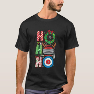 Julafton-kurning Broom-julklapp T Shirt