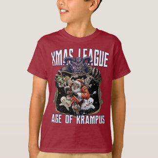 Julafton League-åldern Krampus T Shirt