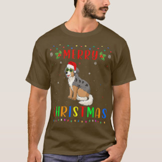 Julafton Light Australian Cattle Hund Matching Chr T Shirt