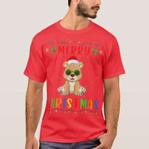 Julafton Light Bear Design-design som matchar jul T Shirt