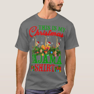Julafton Light Saophone Music Älskare Det här är m T Shirt