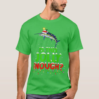Julafton Lighting är den här sjöfiskens Kristus so T Shirt