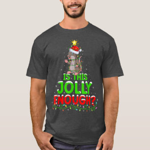 Julafton Lighting är denna glädjande nog Råtta jul T Shirt
