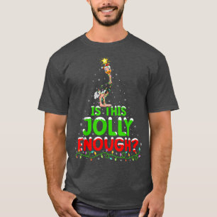 Julafton Lighting är denna glatt nog så här bra Os T Shirt