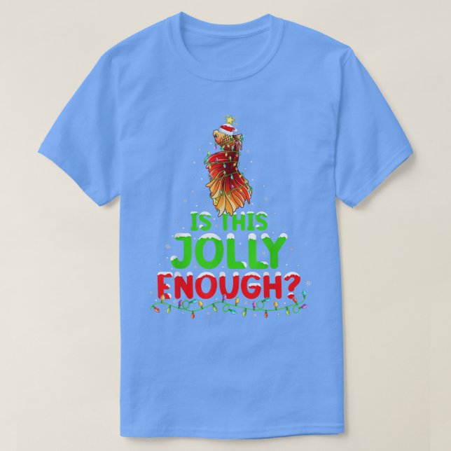 Julafton Lighting är detta tillräckligt bra för Be T Shirt (Design framsida)