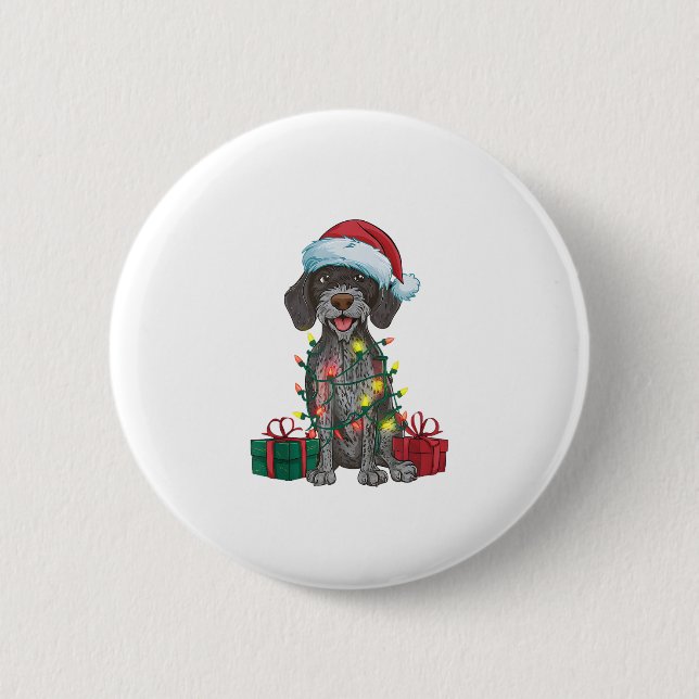 Julafton Lighting Santa German Wirehsted Pointer H Knapp (Framsida)