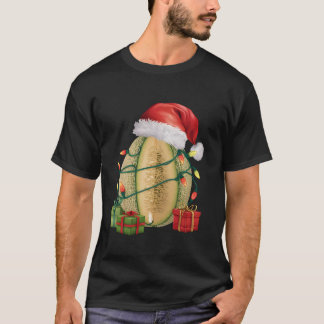 Julafton Lighting Santa Hat Cantaloupe jul T Shirt