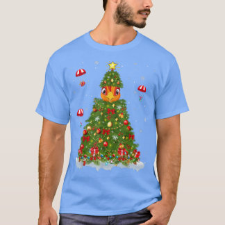 Julafton Ljus Matching Family Funny Tupp Christma T Shirt