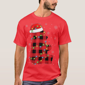 Julafton Ljus Red Buffalo Play Panda jul Paja T Shirt