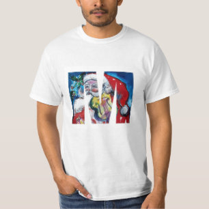 JULAFTON M BREV /JULTOMTEN MED VIOLIN MONOGRAM TEE