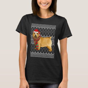 Julafton Norwich Terrier Jultomten Hat Ugly Christ T Shirt