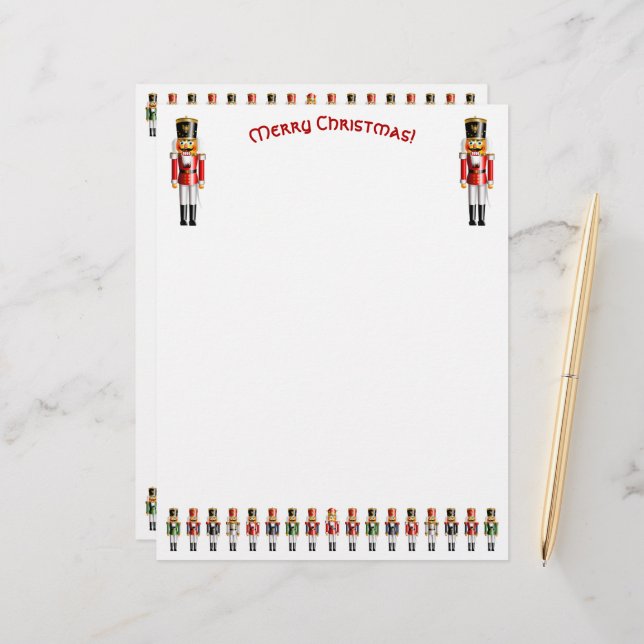 Julafton Nutcrackers Leksak Soldiers Army (Fram/Back In Situ)