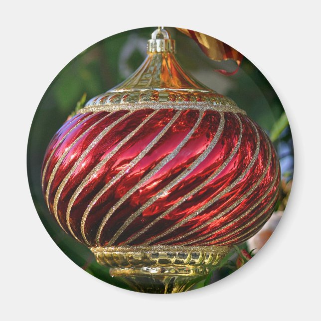 Julafton Ornament Magnet (Framsidan)