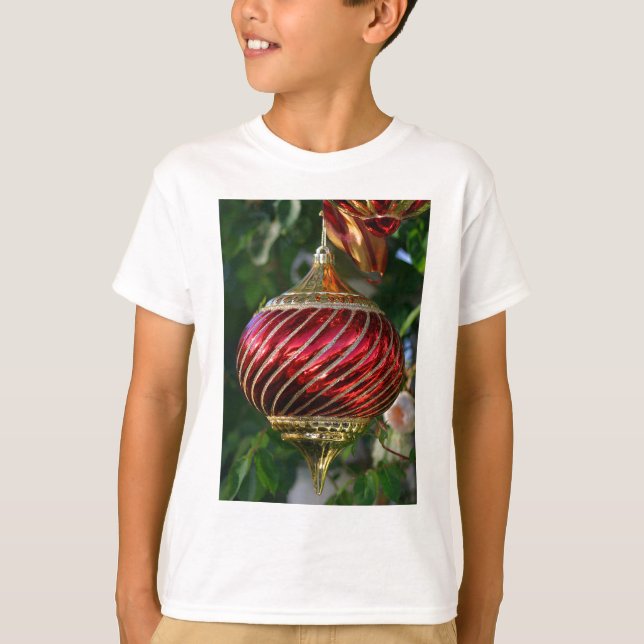 Julafton Ornament T-shirt (Framsida)