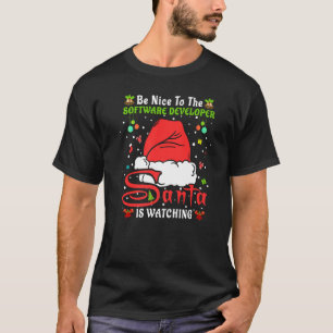 Julafton Pajamas ska passa Softwarns utvecklare Ch T Shirt