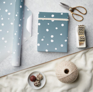 Julafton Papper med jul Snöflingor Presentpapper