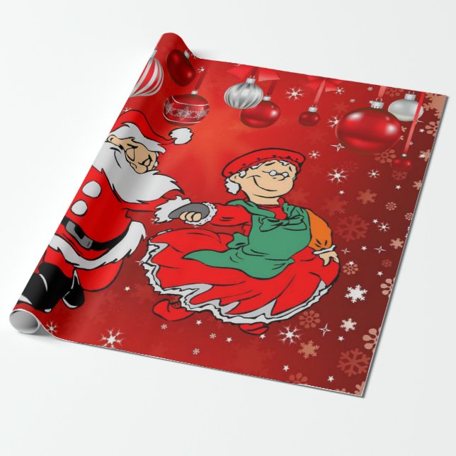 Julafton, Pappra jultomten, fru Claus Presentpapper (Utrullad)