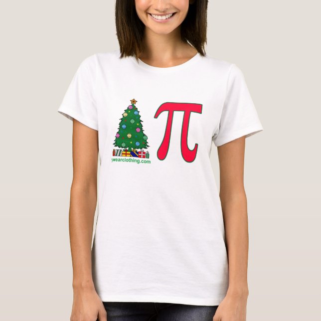 julafton pi tee shirt (Framsida)