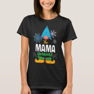 Julafton PJ-julfamiljen som matchar Pajama Mamma T Shirt