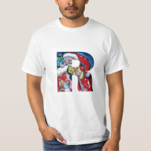 JULAFTON R BREV /JULTOMTEN MED VIOLIN MONOGRAM T-SHIRT