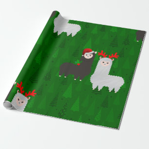 julafton renar alpacas presentpapper